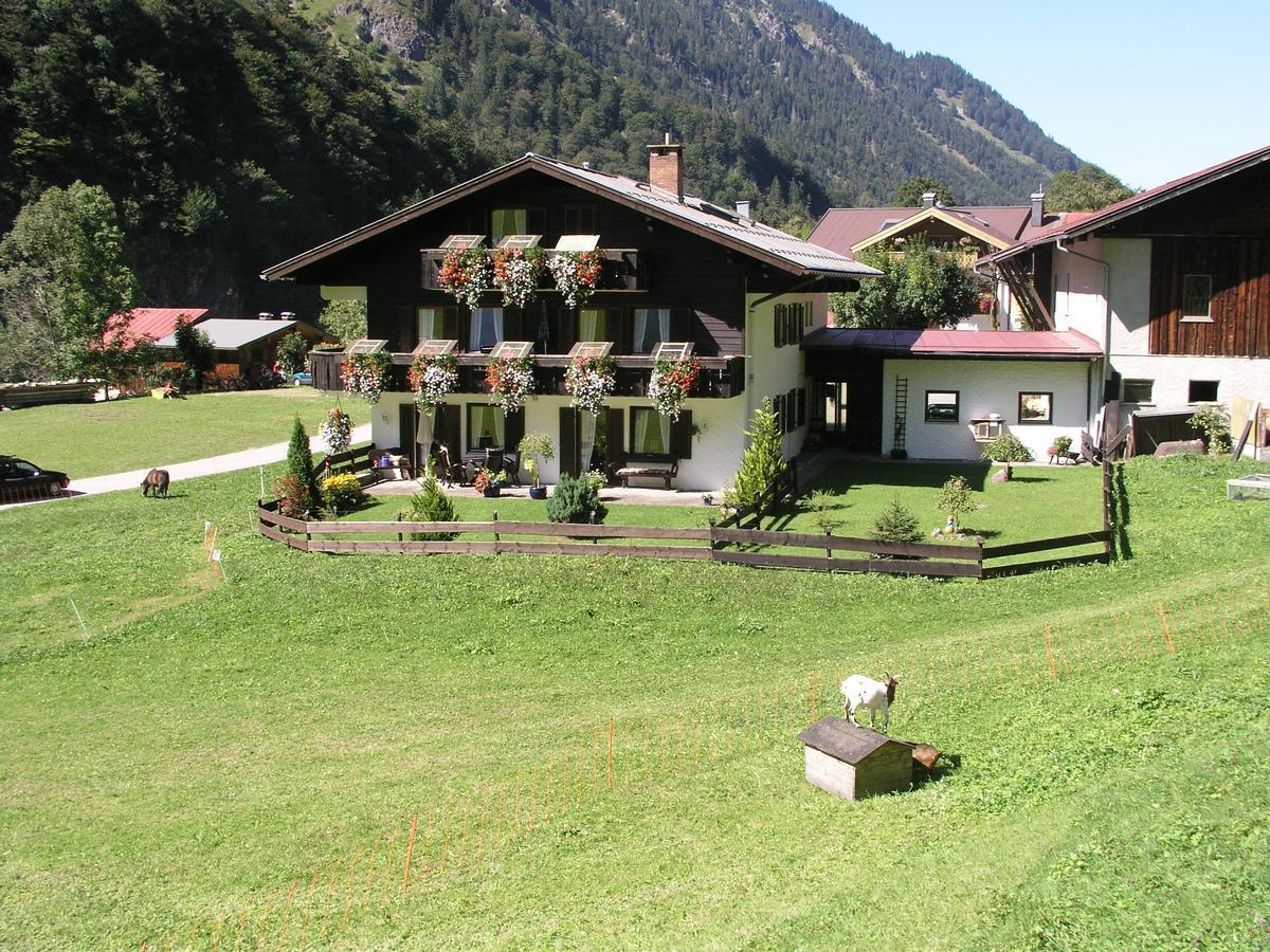Landhaus Spielmannsau Oberstdorf Buitenkant foto
