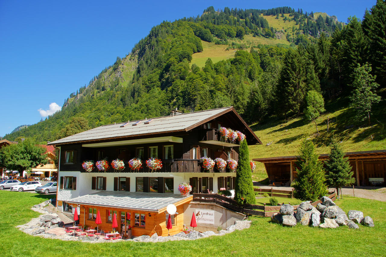 Landhaus Spielmannsau Oberstdorf Buitenkant foto